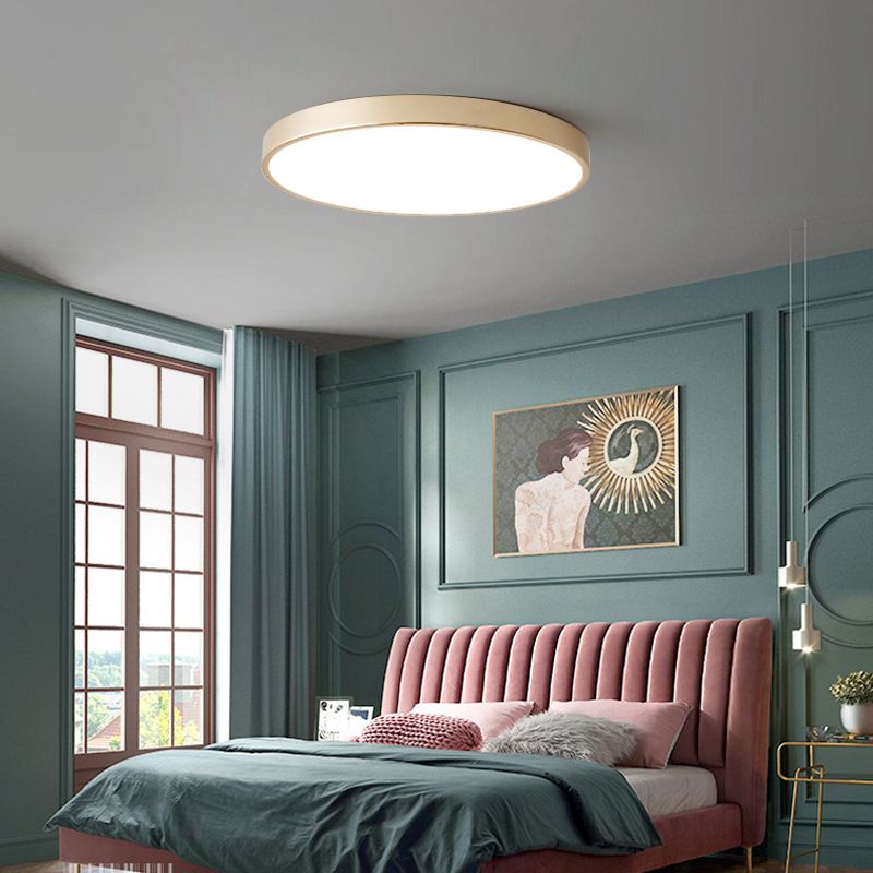 Sphere Led Surface Mount Ceiling Lights Modern Plastic Flushmount