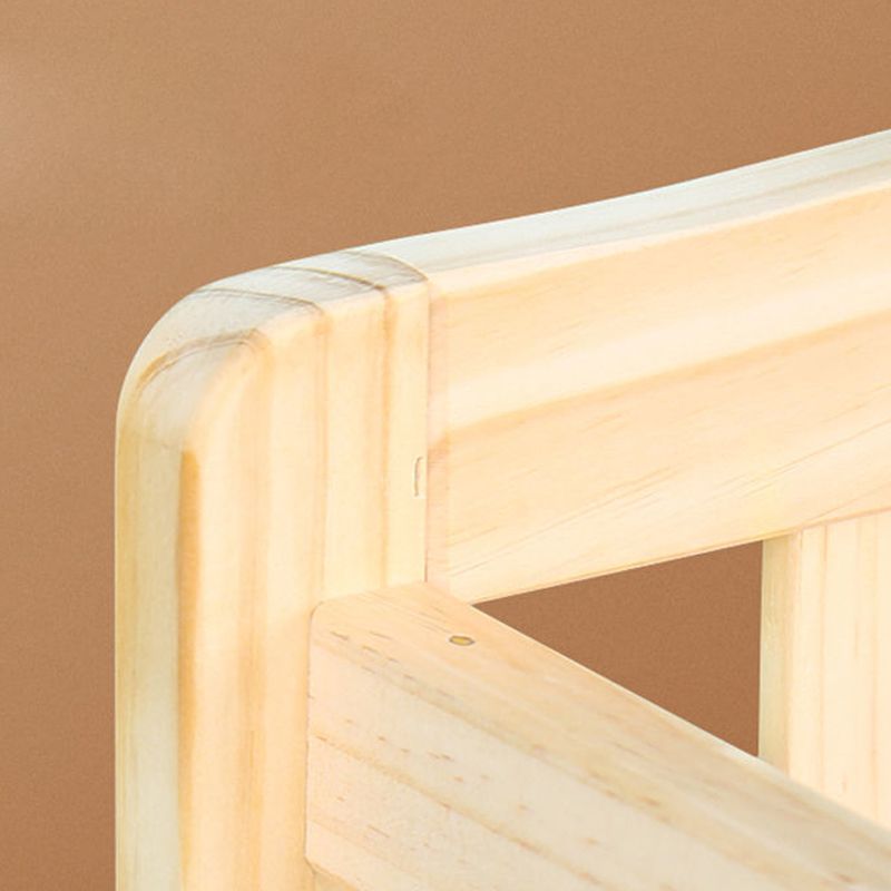 Wooden Baby Changing Table Modern Changing Table with Shelf and Changing Pad