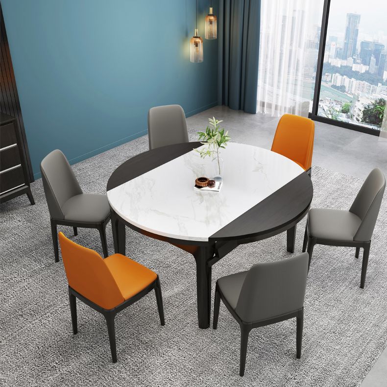 Leather Scandinavian Restaurant Side Chair Colorful Parsons Dining Chair