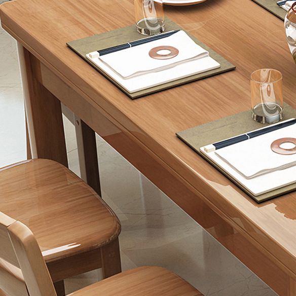 Traditional Kitchen Solid Wood Top Furniture of  Standard Height Formal Dining¬†Room¬†Table¬†Set