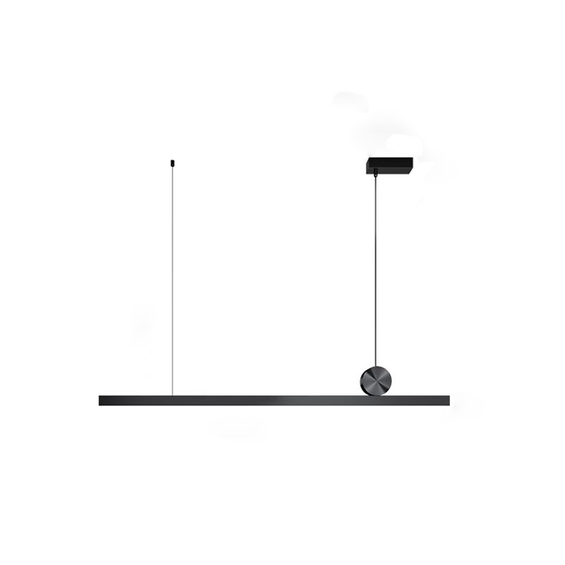Luce di lusso Nordic Simple Slease LED LED Isola sospesa Luce a ciondolo per sala da pranzo