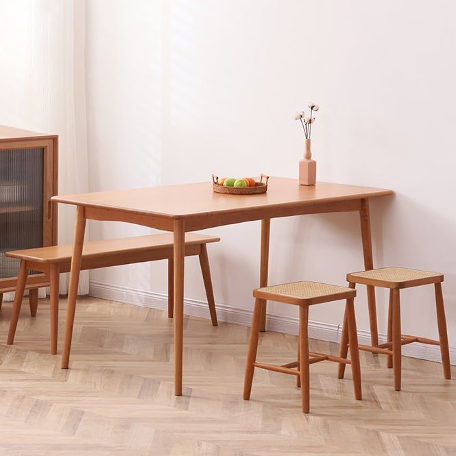 Modern Style Solid Wood Furniture 4-foot Dining Site Table for Dining Room