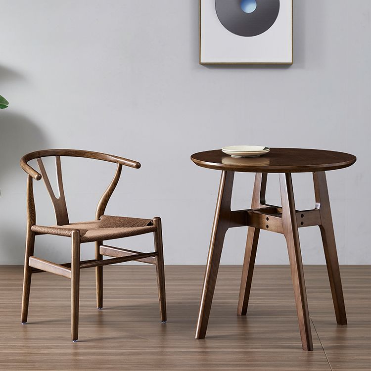 Wishbone natural tapizado contemporáneo del sillón del restaurante que cena la silla