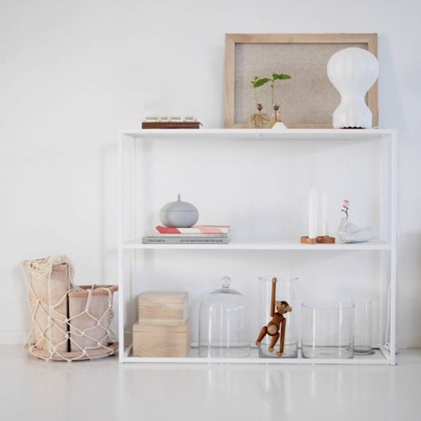 Contemporary Style Console Table Rectangle Metal Accent Table
