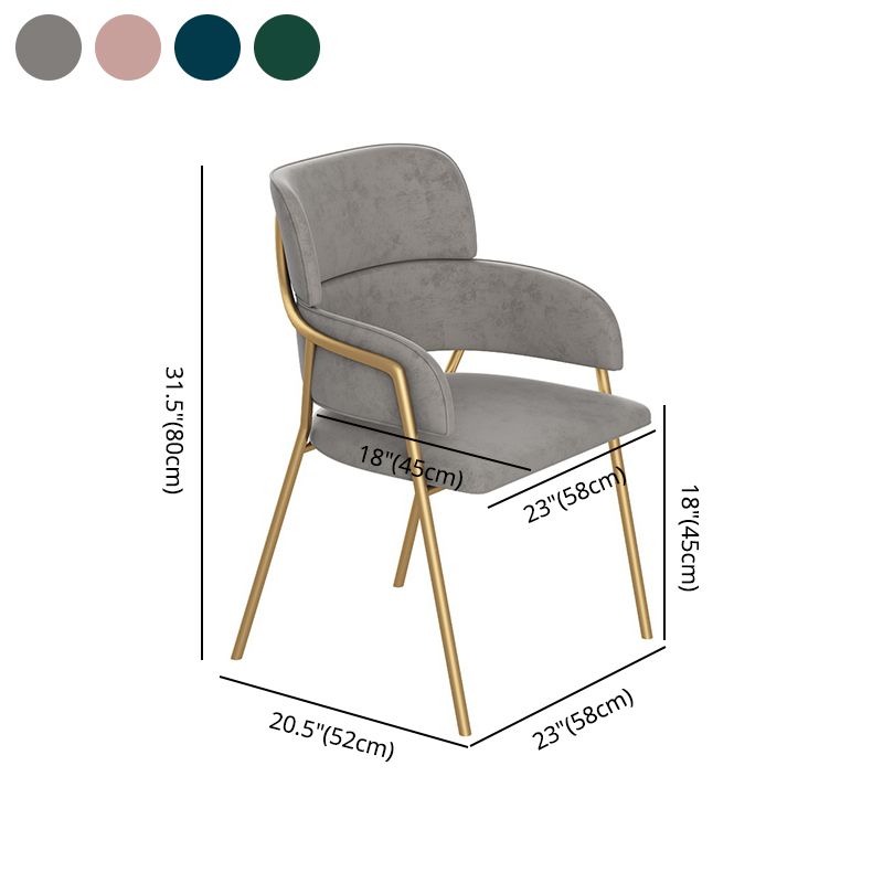 El comedor del metal del estilo nórdico preside el sillón del terciopelo para el restaurante