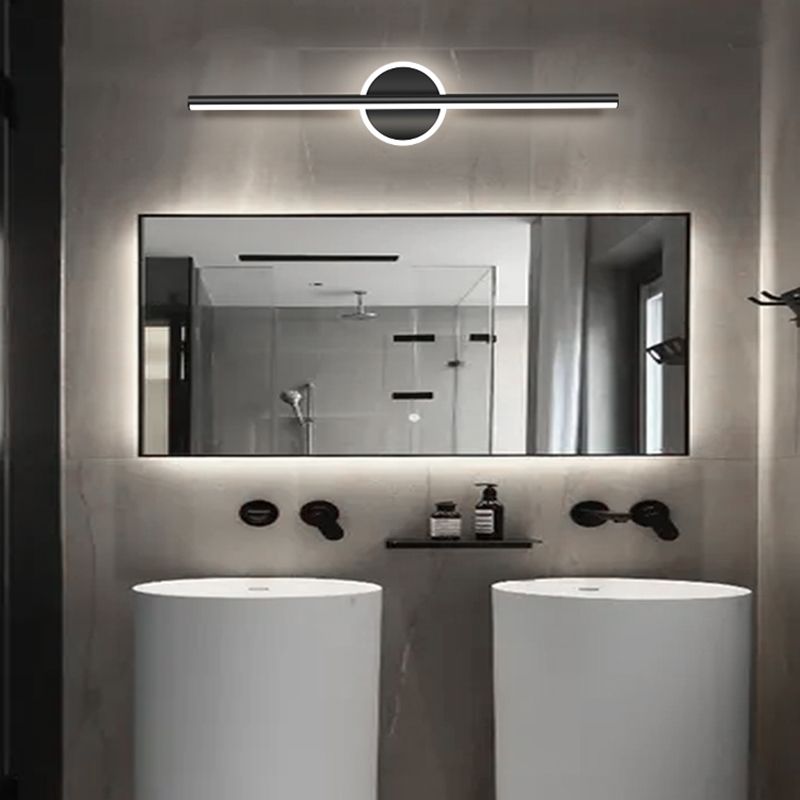 Nordic Modern Mirror Light Long Strip Mirror Lamp Fixture for Bathroom