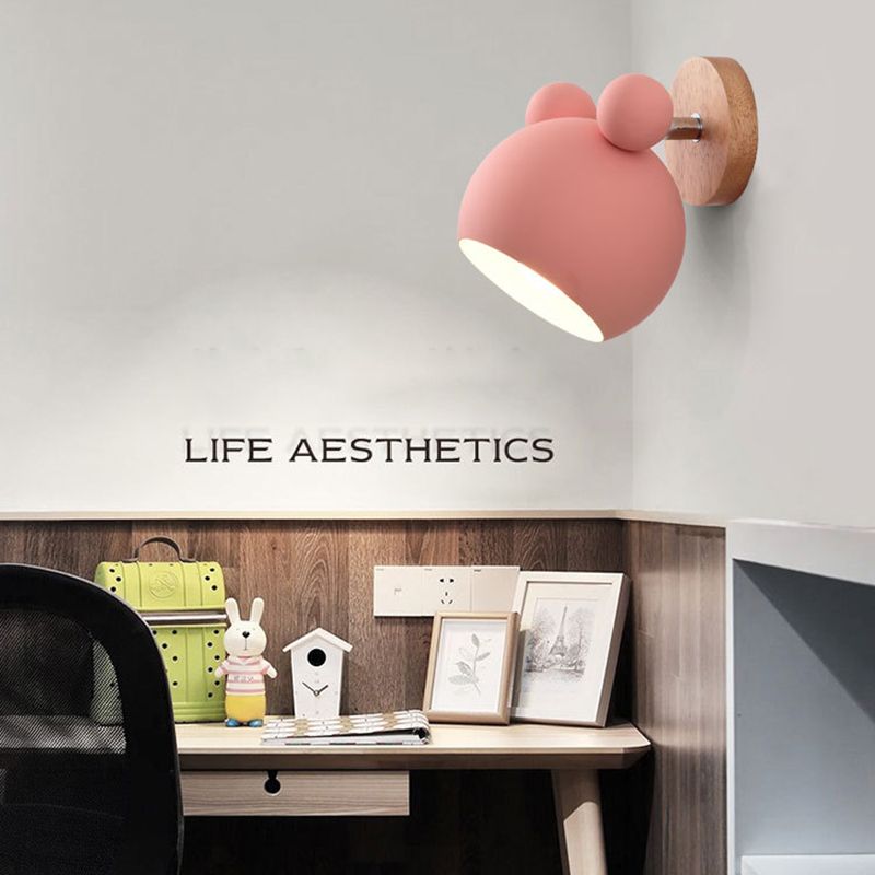 Lampada a parete geometrica Lampada a parete Modern Metal 1 Sconce Sconce Illuminazione