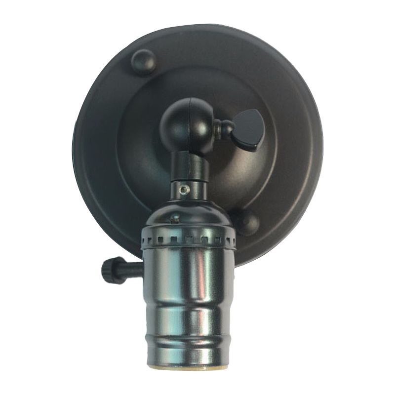 Contemporary Metal Wall Sconce Adjustable Linear Shape Wall Light for Living Room