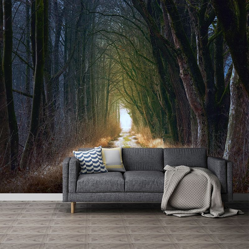 Space Extension Customized Mural Wallpaper Photography Mildew Resistant for Home