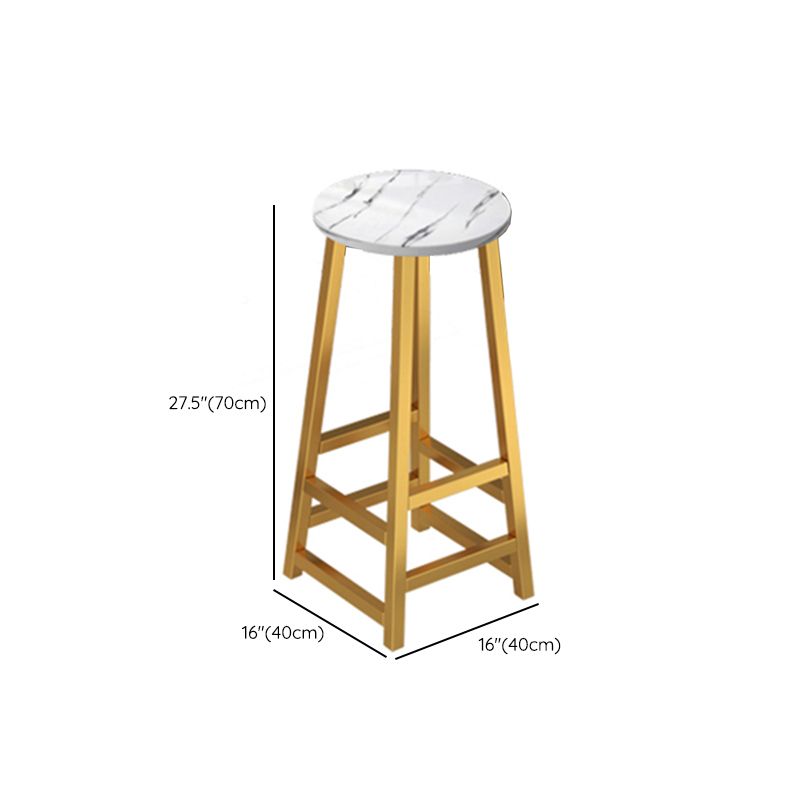 Glam Rectangle Wood Counter Table 3/4 Pieces Bar Table Set for Cafe