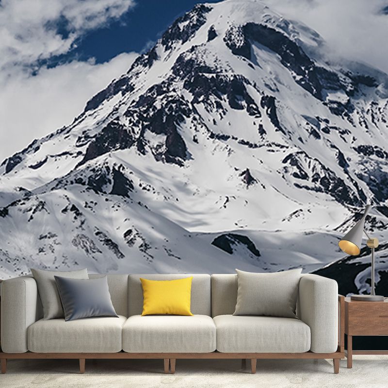 Decorative Photography Mural Wallpaper Majestic Mountains Indoor Wall Mural