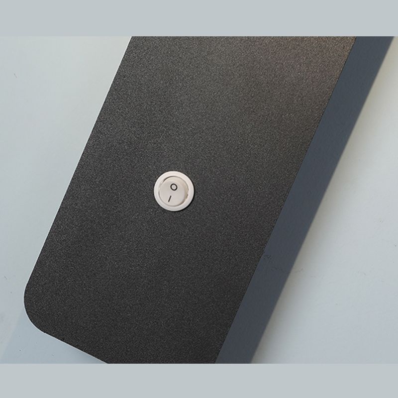 Lampade a 1 luci di minimalismo Light Frepfurs Sconce lampade da parete in ferro per camera da letto