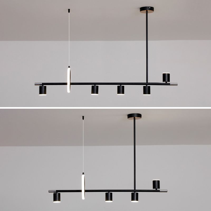 Minimalist Style Long Strip LED Island Light Modern Home Decorative Lighting Fixture