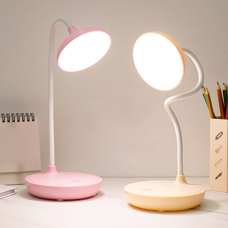 Contrôle tactile Lampe à étude de l'oignon macaron dortoir en plastique