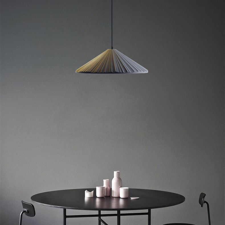 Cement taps toelopend hangende licht Noordse moderne stijl 1 lichte restaurant plafond hanglamp