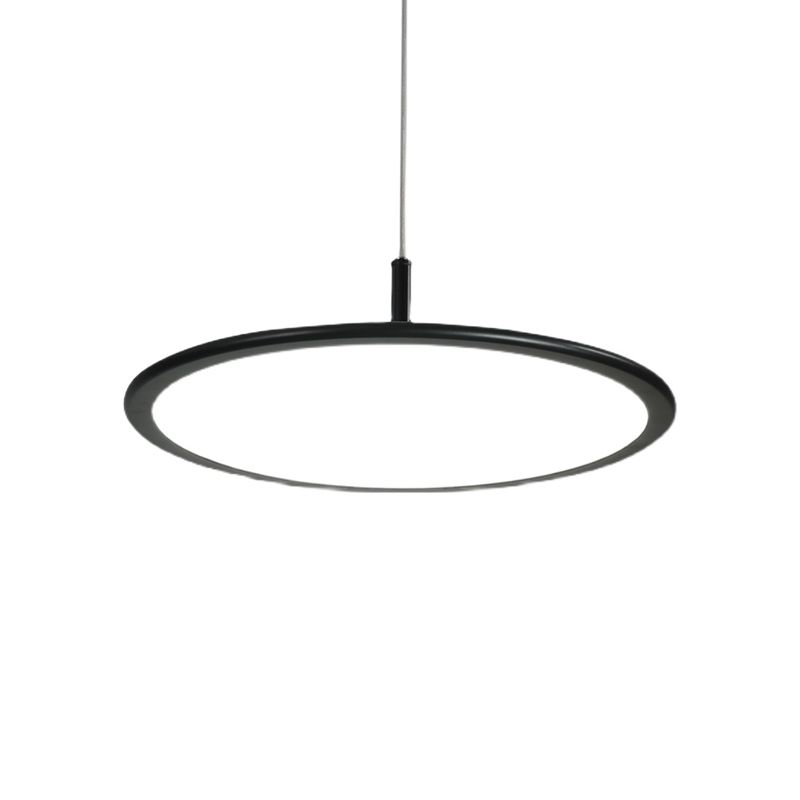 Salle de salle à manger en forme de disque