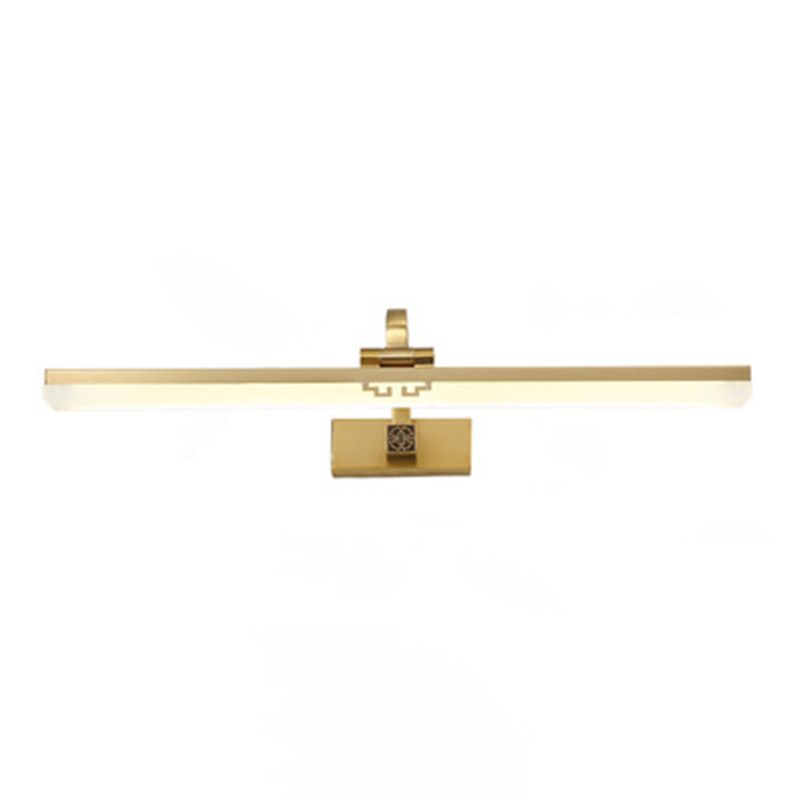 Light Extravagant Style Linear Vanity Lighting Fixtures Copper Vanity Sconce