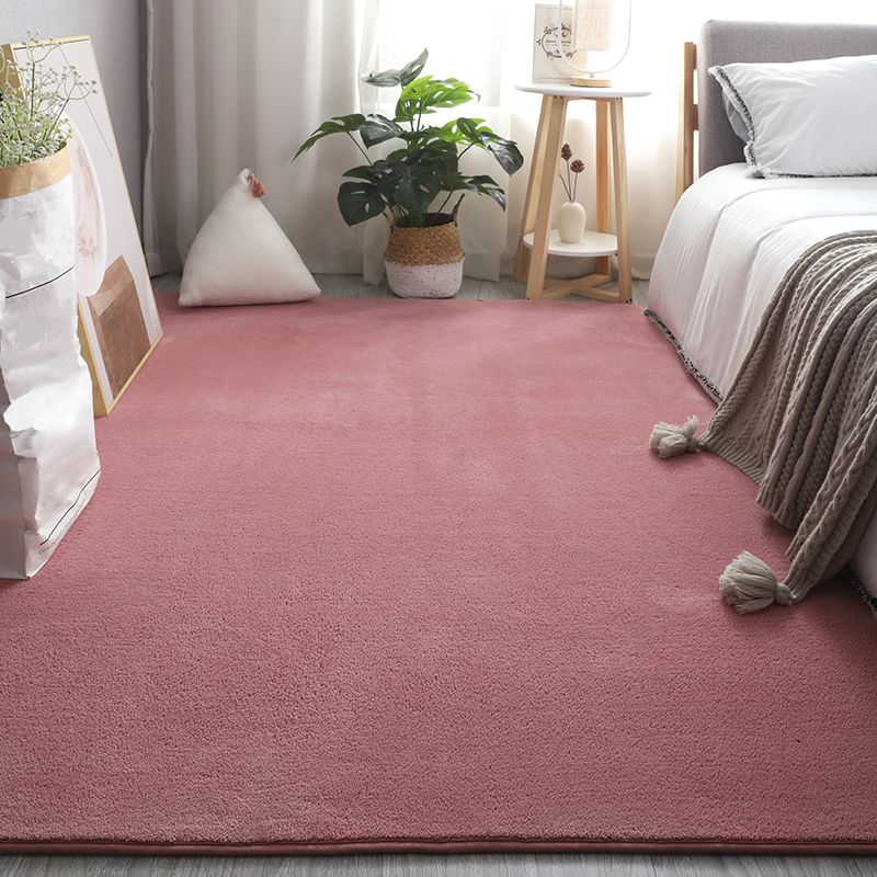 Tapis de tapis de shag nature décontracté tapis de zone de polyester