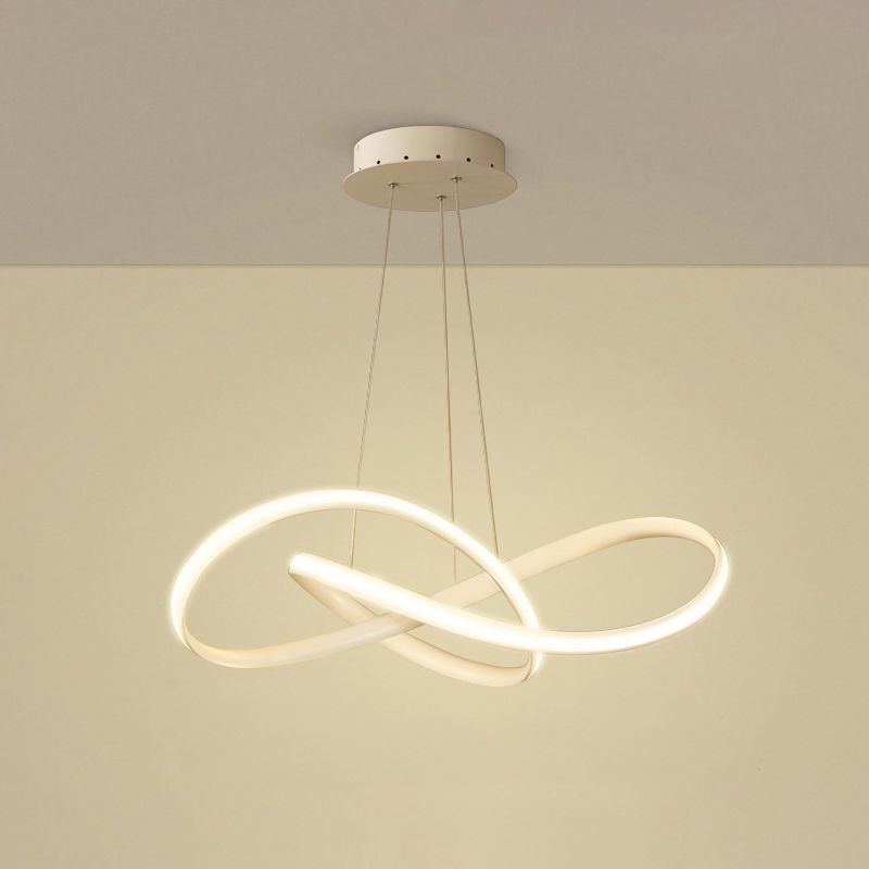 Cirkel hangende licht moderne stijl metalen led hangende verlichtingsarmaturen voor eetkamer woonkamer