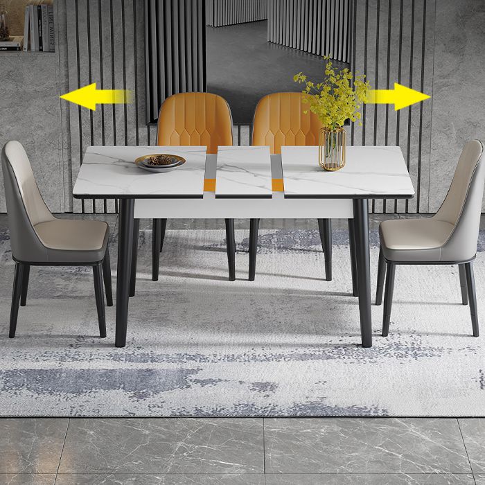 Contemporary Style Furniture Rectangle 4-foot Dining Site Table for Home
