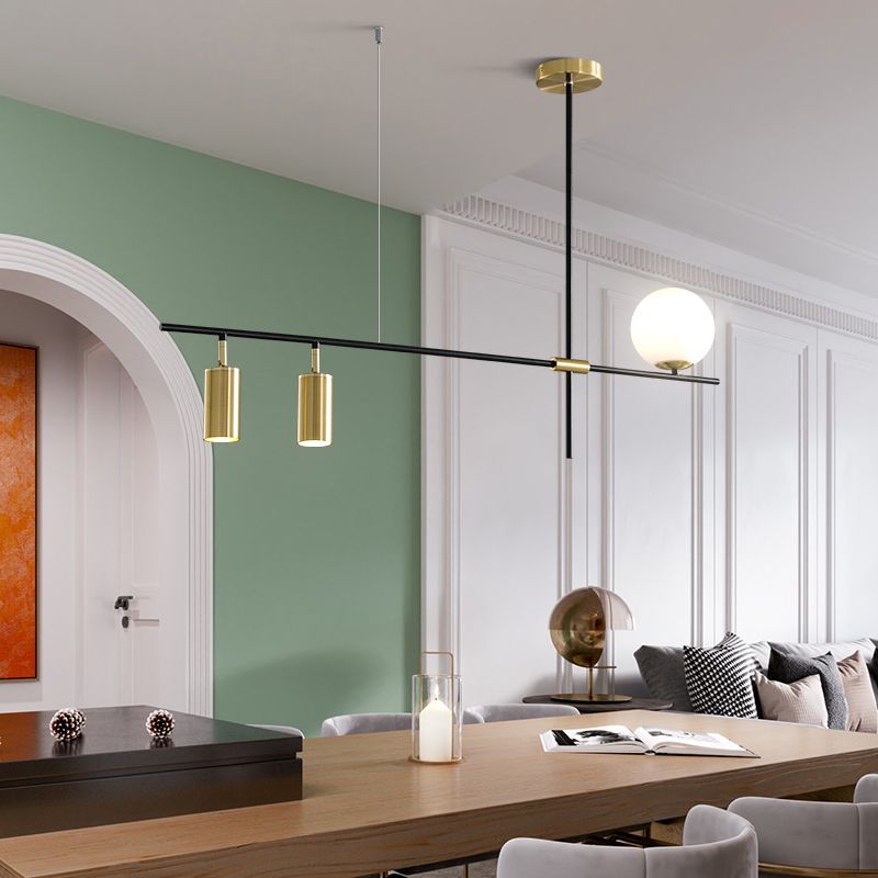 Modern Style Cylinder Hanging Pendant Lights Metal Ceiling Pendant Lights