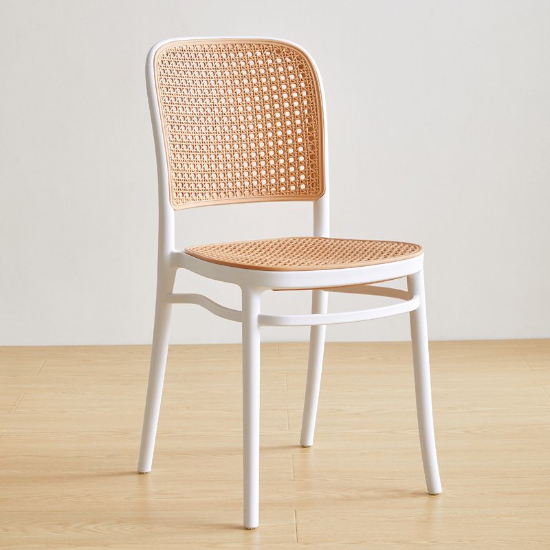 Nordic Style Bar-stool Plastic Bar Stool with Plastic Legs for Home