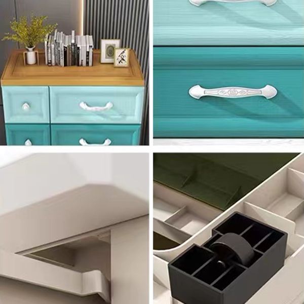 Modern Wardrobe Plastic 10-drawer Wardrobe Closet,29.53" D x 13.78" W x 39.37" H