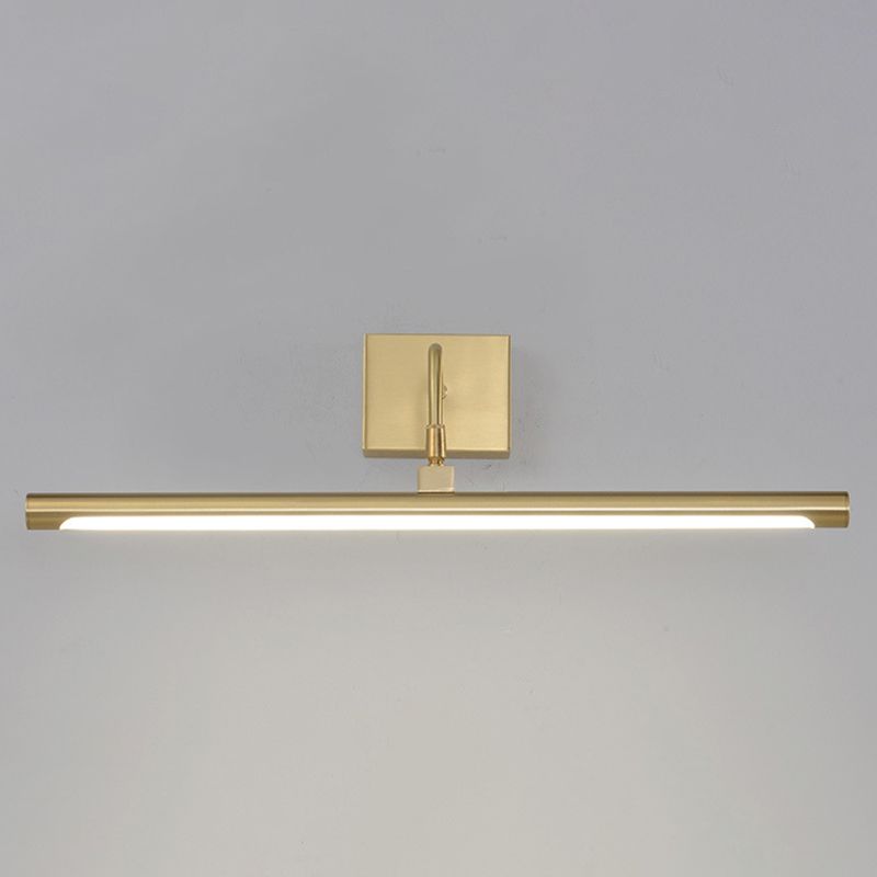 MODERNO MODIALE LUMI LINEAR LINEA LUCI DI VANITÀ DI VAITÀ IDEE LIMINE DELLA parete di rame per il bagno