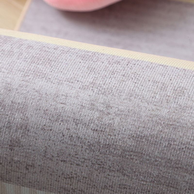 Grijs modern tapijtblending abstract streep binnen tapijt wasbaar tapijt voor woonkamer