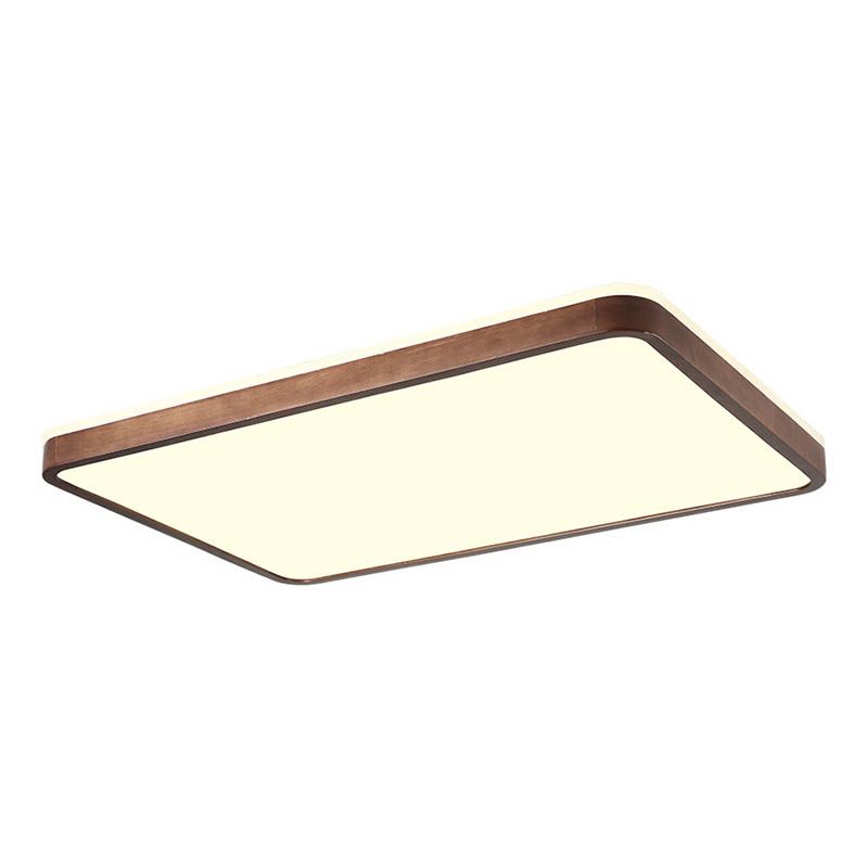 Fixation de la lumière du Mont-Flush moderne 1-Salon de la lumière Flush Mount Light avec Shade Acrylique