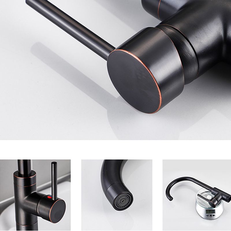 Modern Freestanding Bathtub Faucet One Handle Freestanding Tub Filler Trim