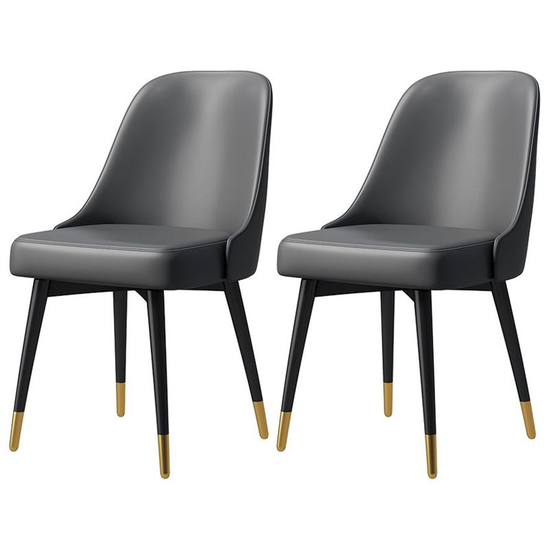 Nordic 1/2/3/5/7 Pieces Dining Set with Sintered Stone Table and Leather Chairs Dining Set