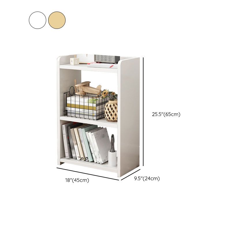 Engineered Wood Standard Bookcase Scandinavian Open Back Bookshelf