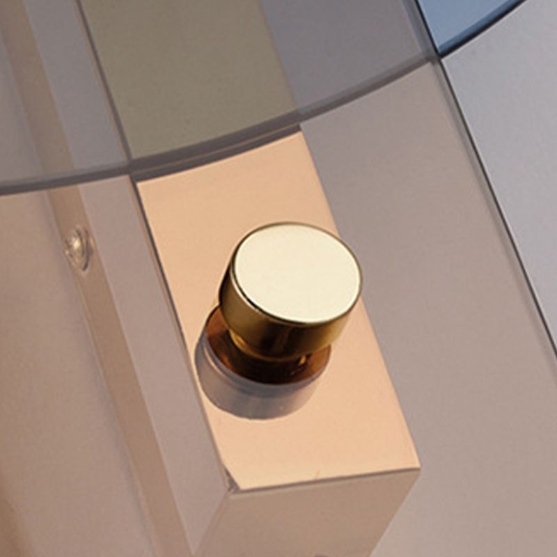 Geometric Wall Lighting Fixtures Glass Modern Style 1 Light Wall Mounted Light Fixture