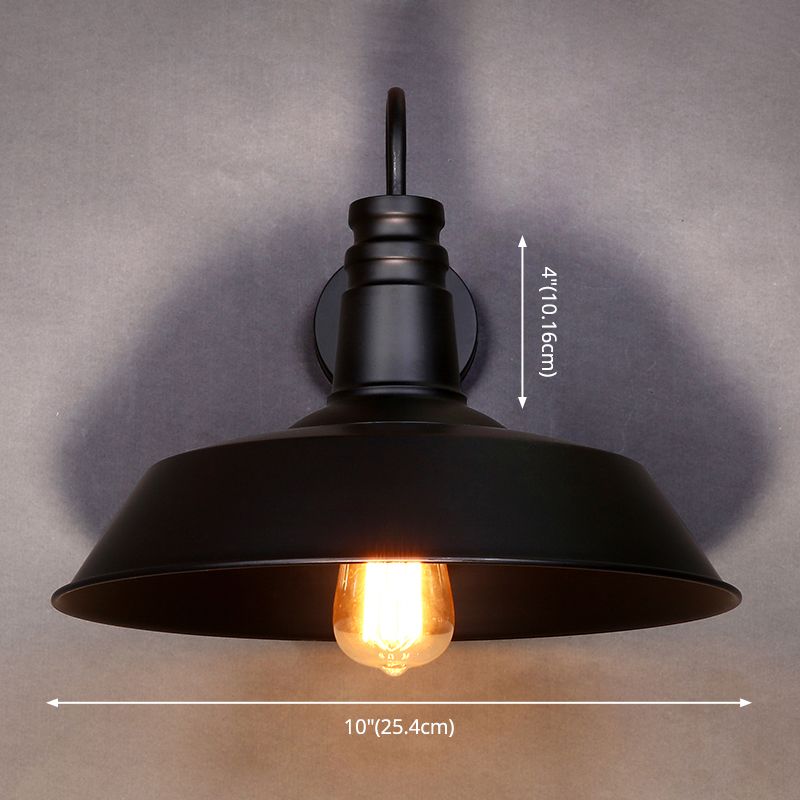 Metal Wall Sconce Lighting Barn Industrial Style Wall Mount Light Fixture for Restaurant