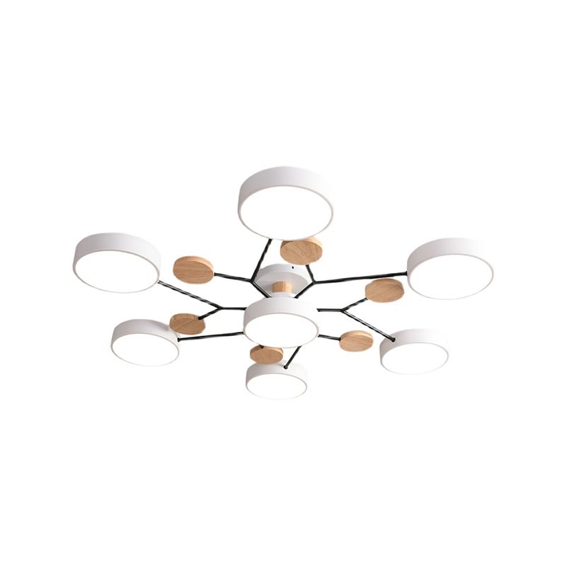 Modern Style Ceiling Light LED Flush Mount Light Fixture for Bedroom