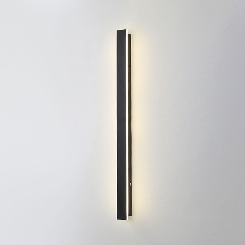 Forma lineal Luz de pared de metal Estilo moderno 1 Luz de luz de pared de luz