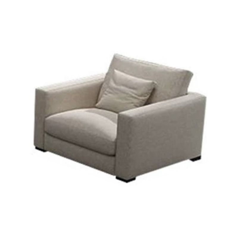 Quadratmeterschwamm/latexsitzgefüllter Holztechnologie Rechteckiges Sofa