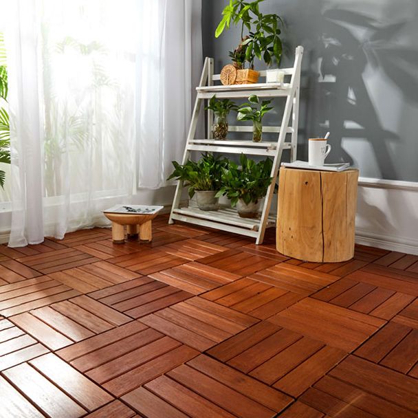Snapping Patio Flooring Tiles Wood Patio Flooring Tiles with Waterproof