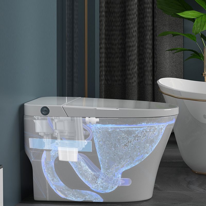 All In One Porcelain Urine Toilet Floor Mounted Modern Flush Toilet