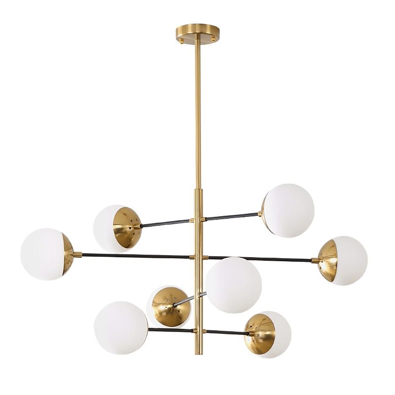 Gold Ceiling Light Fixtures Postmodern Chandelier Lamp for Living Room Dinning Room