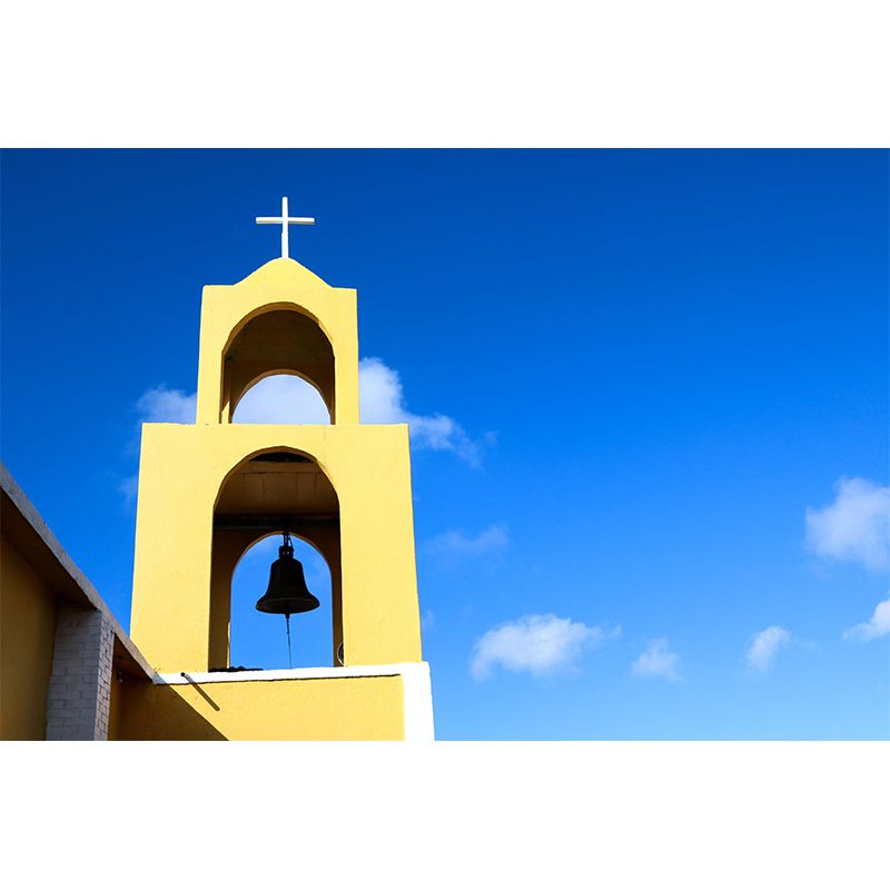 Contemporary Construction Mural Decorative Mildew Resistant Wall Covering