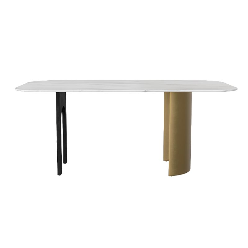 Nordic 1/4/5/6/7 Pieces Dining Set Rectangle Stone Dining Table for Kitchen Dining Room