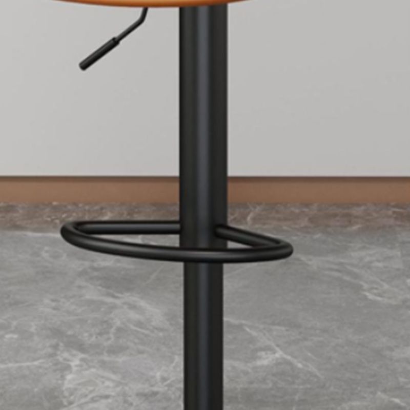 Nordic Style Bar Stool Liftable Counter Bar-stool with Metal Legs