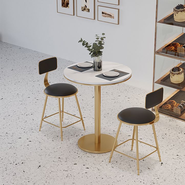 Marmeren meubelen Traditionele luxe eettafel voor eetkamer thuis