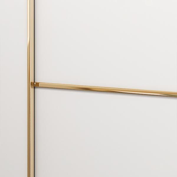 2 Door Clothes Rail Wardrobe Engineered Wood Industrial ArmoireLight Wood Finish