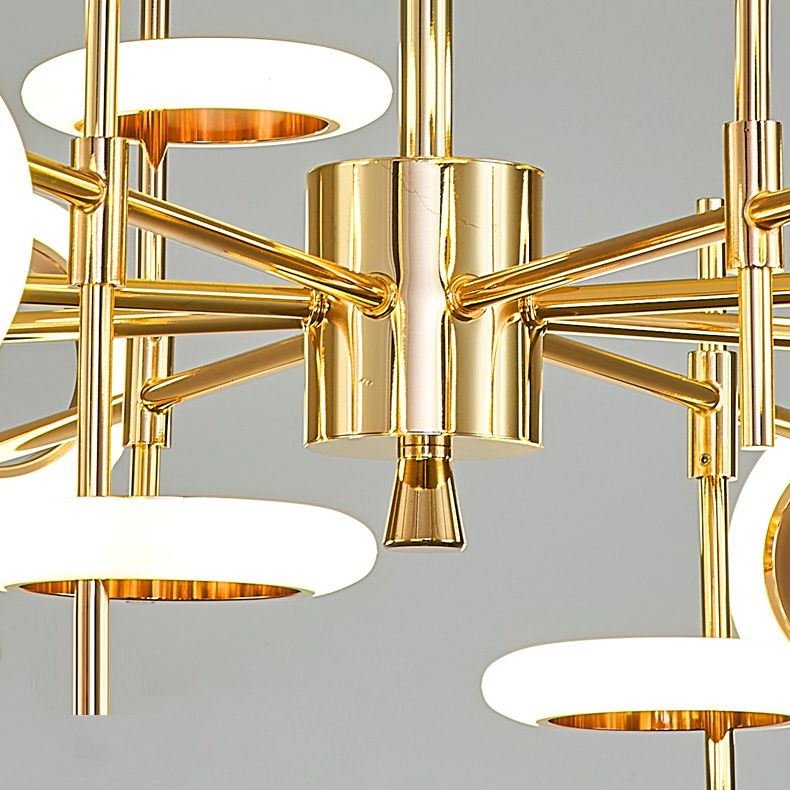 Stile moderno semplicità LEDELIE LEDALILE LUCE ACRILICO LUCE PENDANTE ROUND PER SOGGIO