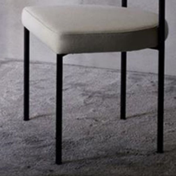 Industrial Style Stool Upholstered Bar Stools with Metal Base