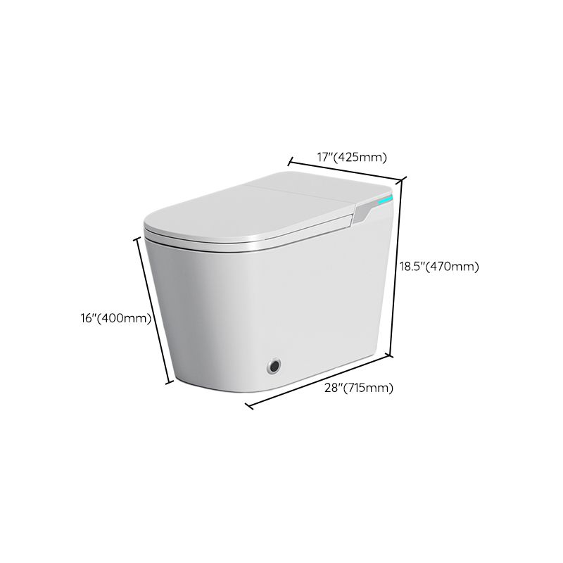 Modern Toilet Bowl One Piece Toilet Floor Mounted Porcelain Toilet