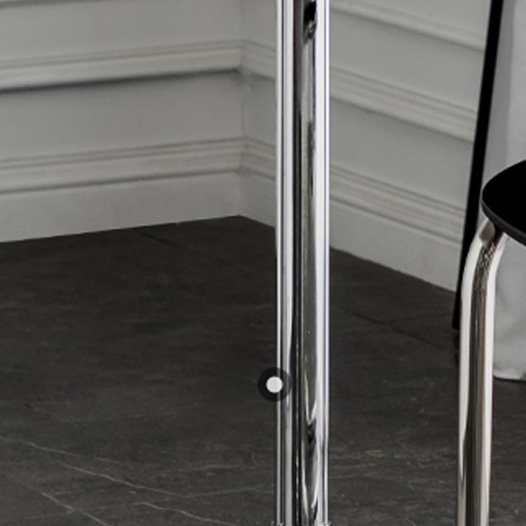 Contemporary Pedestal End Table Round Side End Table for Living Room
